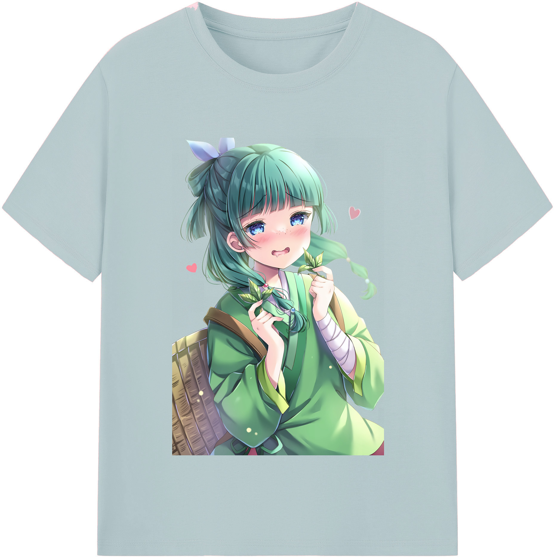 （画像用） 薬屋のひとりごと The Apothecary Diaries 綿100％半袖Tシャツ（フロントプリント）